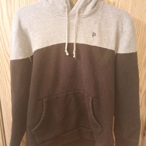 Black and grey hoodie